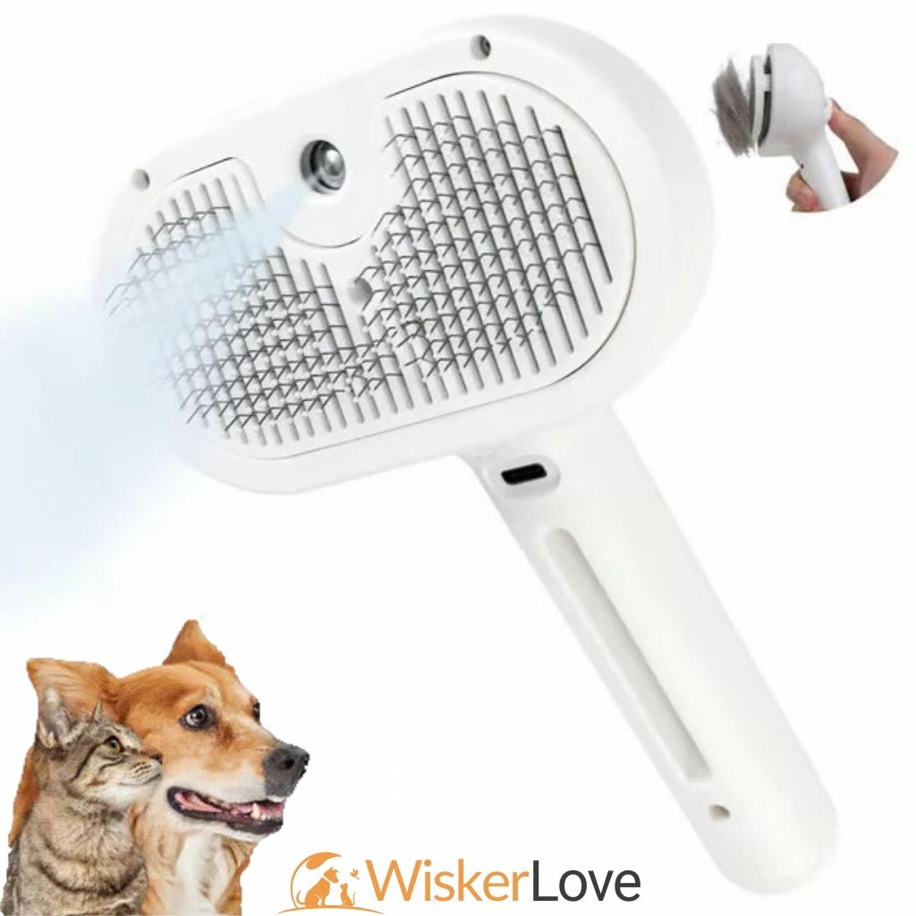 WiskerLove™ SteamPet | Spazzola a Vapore
